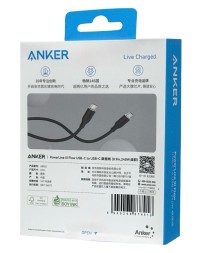 Usb Кабель-зарядка Type-C на Type-C Anker (A8552P12) 240W 0.9м черный