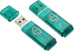 USB флеш накопитель Smartbuy 4GB Glossy Green (SB4GBGS-G)