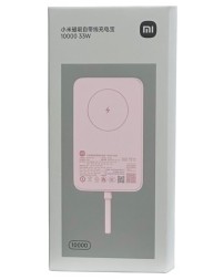 Powerbank с беспроводной зарядкой Xiaomi Magnetic Power Bank 10000mAh 33W (WPB1007MI) розовый
