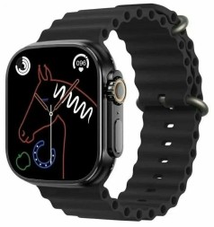 Смарт-часы Hoco Y12 Ultra Smart Watch 2&quot;/240х240/300mAh/120ч/BT5.0 черные