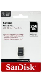 3.1 USB флеш накопитель SanDisk CZ430 Ultra Fit 256GB 400mb/s (SDCZ430-256G-G46)
