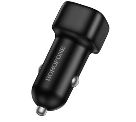  Автомобильное заряд. устр. Borofone BZ34 1USB 18W черное