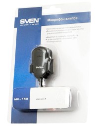 Микрофон петличный SVEN MK-150 3.5AUX черный