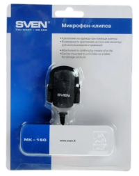 Микрофон петличный SVEN MK-150 3.5AUX черный