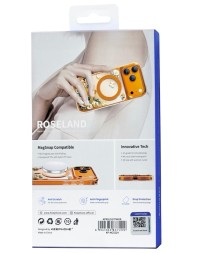 Накладка для i-Phone 17 Pro Max Keephone Roseland MagSnap оранжевая