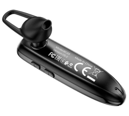  Bluetooth-гарнитура Borofone BC33 150mAh/12ч/BT50 черная