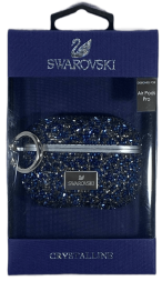 Чехол для AirPods Pro Swarovski синии