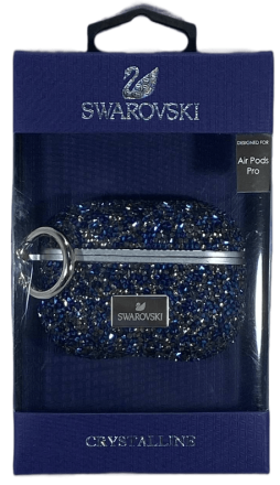  Чехол для AirPods Pro Swarovski синии