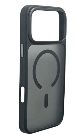  Накладка для i-Phone 17 Pro Max Puloka Magsafe черный