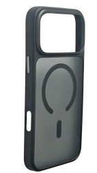 Накладка для i-Phone 17 Pro Max Puloka Magsafe черный