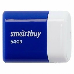 USB флеш накопитель Smartbuy 64GB Lara Blue (SB64GBLARA-B)