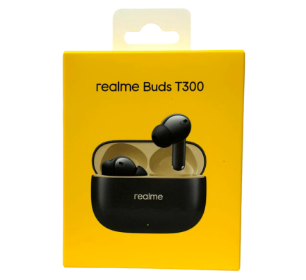  Беспроводные наушники TWS Realme Buds T300 BT5.460mAh 8ч чёрный