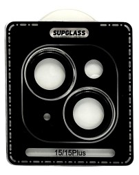 Защитное стекло для задней камеры Supglass XC-31 iPhone 15/15 plus 2pcs черное
