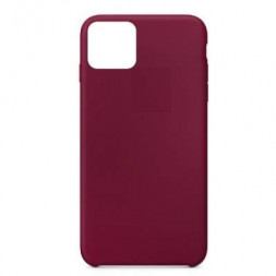 Чехол-накладка  i-Phone 12/12 Pro Silicone icase  №52 бордовая