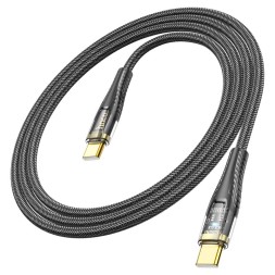 Usb Кабель-зарядка Type-C на Type-C Hoco U121 60W 1м черный
