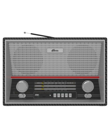  Портативный радиоприемник Ritmix RPR-102 карбон