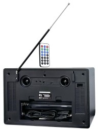 Портативный радиоприемник Ritmix RPR-102 карбон