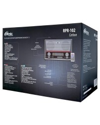 Портативный радиоприемник Ritmix RPR-102 карбон