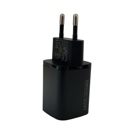  Сетевое зар. устр. Recci RC81E 2C 30W черное