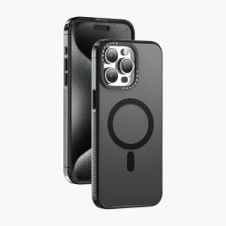 Накладка для i-Phone 15 Pro Max Keephone Magnet Pro MagSnap черный