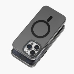 Накладка для i-Phone 15 Pro Max Keephone Magnet Pro MagSnap черный