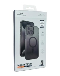 Накладка для i-Phone 15 Pro Max Keephone Magnet Pro MagSnap черный