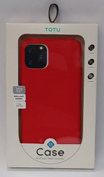 Накладка для iPhone 11 Pro TOTU силикон красный