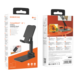 Держатель для телефона на стол Borofone BH42 Lite 4.7&quot;-10&quot; черный