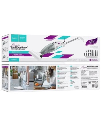  Проводной пылесос ручной Hoco Multifunctional Vacuum Cleaner HJD23A белый