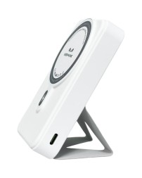 Powerbank с беспроводной зарядкой Keephone PB-15 10000mAh 1USB/1C 22.5W/20W KPMAGPB-15WH белый