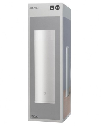  Термос Xiaomi Mijia Portable Cup 500мл (MJBWB01PL) белый