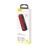  Переходник Baseus Transparent 5в1 2USB/2C/HD 4K (CAHUB-TS09) красный