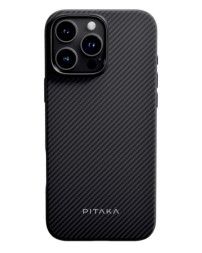 Накладка для i-Phone 16 Pro Max 6.9&quot; Pitaka Military-Grade Protective Case черно-серый