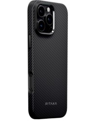 Накладка для i-Phone 16 Pro Max 6.9&quot; Pitaka Military-Grade Protective Case черно-серый