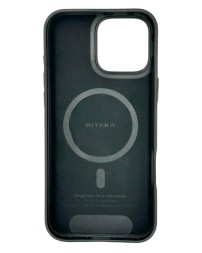Накладка для i-Phone 16 Pro Max 6.9&quot; Pitaka Military-Grade Protective Case черно-серый