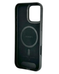 Накладка для i-Phone 16 Pro Max 6.9&quot; Pitaka Military-Grade Protective Case черно-серый