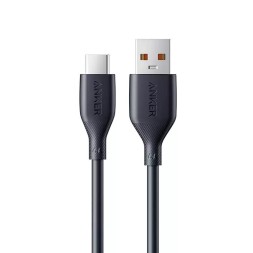 Usb Кабель-зарядка Type-C Anker (A8001611) 6A 1м черный