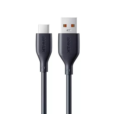  Usb Кабель-зарядка Type-C Anker (A8001611) 6A 1м черный