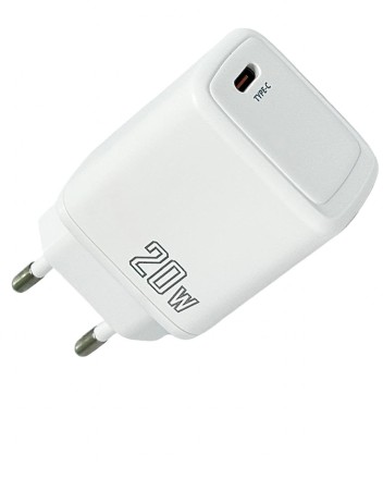  Сетевое зарядное устройство EOFE E204 1C 20W белое