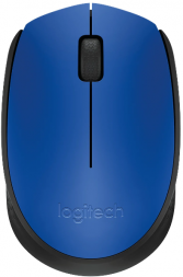 Мышь беспроводная Logitech M170 оптическая 1000DPI синий