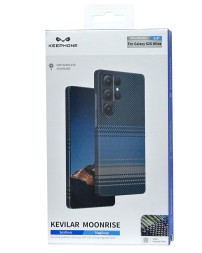 Накладка для Samsung Galaxy S25 Ultra Keephone Kevlar Moonrise Magsafe синий