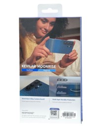 Накладка для Samsung Galaxy S25 Ultra Keephone Kevlar Moonrise Magsafe синий
