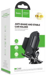 Держатель в автомобиль на торпеду Hoco CA82 черный