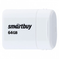 USB флеш накопитель Smartbuy 64GB Lara White (SB64GBLARA-W)