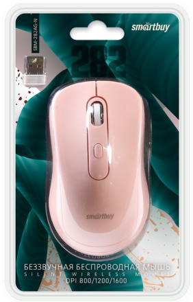  Мышь беспроводная беззвучная Smartbuy 282AG Nude (SBM-282AG-N)
