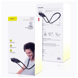 Держатель для смартфона штанга Baseus (SUJG-ALR01) черный