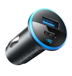 Автомобильное заряд. устр. Anker 323 (A2735) 1USB/1C 22.5W/30W черное