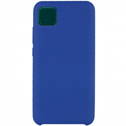  Накладка для Huawei Y5P Silicone cover синяя