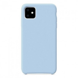 Чехол-накладка  i-Phone 12 Pro Max Silicone icase  №43 небесно-голубая