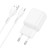  Сетевое зар. устр. Hoco C96A с шнуром Type-C 1USB 2.1A белое